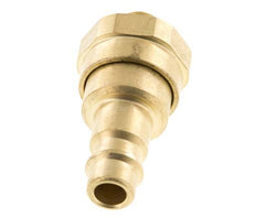 Brass DN 7.2 (Euro) Air Coupling Plug G 1/8 inch Male with Check Valve