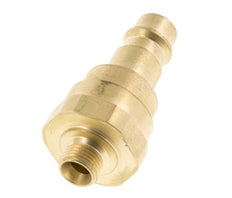 Brass DN 7.2 (Euro) Air Coupling Plug G 1/8 inch Male with Check Valve