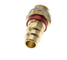 Brass DN 7.2 (Euro) Red-Coded Air Coupling Plug G 1/4 inch Male