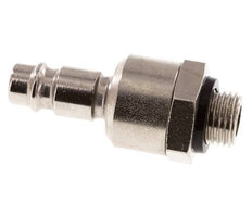 Steel DN 7.2 (Euro) Air Coupling Plug G 1/4 inch Male Rotary Joint