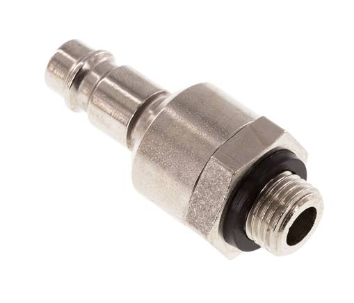 Steel DN 7.2 (Euro) Air Coupling Plug G 1/4 inch Male Rotary Joint