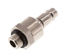 Steel DN 7.2 (Euro) Air Coupling Plug G 1/4 inch Male Rotary Joint