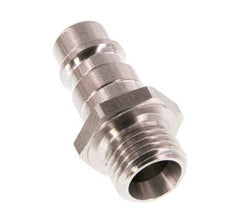 Stainless steel DN 7.2 (Euro) Air Coupling Plug G 1/4 inch Male