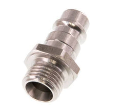Stainless steel DN 7.2 (Euro) Air Coupling Plug G 1/4 inch Male