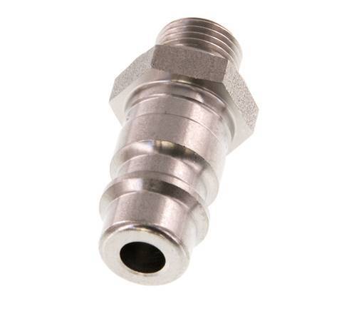Stainless steel DN 7.2 (Euro) Air Coupling Plug G 1/8 inch Male