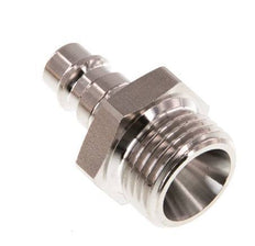 Stainless Steel 316L DN 7.2 (Euro) Air Coupling Plug G 1/2 inch Male