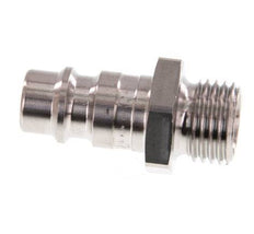 Stainless Steel 316L DN 7.2 (Euro) Air Coupling Plug G 1/4 inch Male