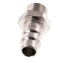 Stainless Steel 316L DN 7.2 (Euro) Air Coupling Plug G 1/4 inch Male