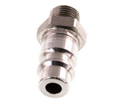 Stainless Steel 316L DN 7.2 (Euro) Air Coupling Plug G 1/8 inch Male