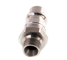 Stainless Steel 316L DN 7.2 (Euro) Air Coupling Plug G 1/8 inch Male