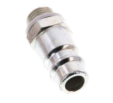 Hardened steel DN 7.2 (Euro) Air Coupling Plug G 1/8 inch Male [2 Pieces]