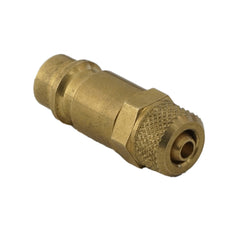 Brass DN 7.2 (Euro) Air Coupling Plug 8x10 mm Union Nut [2 Pieces]