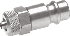 Nickel-plated Brass DN 7.2 (Euro) Air Coupling Plug 6x8 mm Union Nut [2 Pieces]