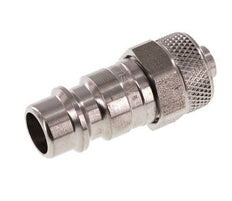 Stainless steel DN 7.2 (Euro) Air Coupling Plug 6x8 mm Union Nut