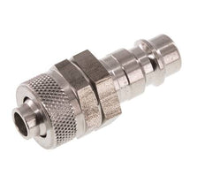 Stainless steel DN 7.2 (Euro) Air Coupling Plug 8x10 mm Union Nut