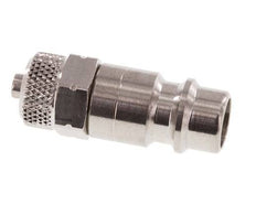 Stainless Steel 316L DN 7.2 (Euro) Air Coupling Plug 4x6 mm Union Nut
