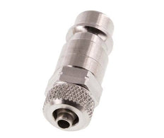 Stainless Steel 316L DN 7.2 (Euro) Air Coupling Plug 4x6 mm Union Nut