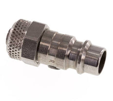 Stainless Steel 316L DN 7.2 (Euro) Air Coupling Plug 6x8 mm Union Nut
