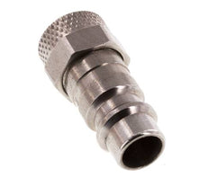 Stainless Steel 316L DN 7.2 (Euro) Air Coupling Plug 6x8 mm Union Nut