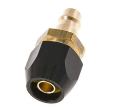 Brass DN 7.2 (Euro) Air Coupling Plug 9x15 mm Union Nut