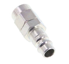 Hardened steel DN 7.2 (Euro) Air Coupling Plug 6.5x10 mm (streamline) Union Nut