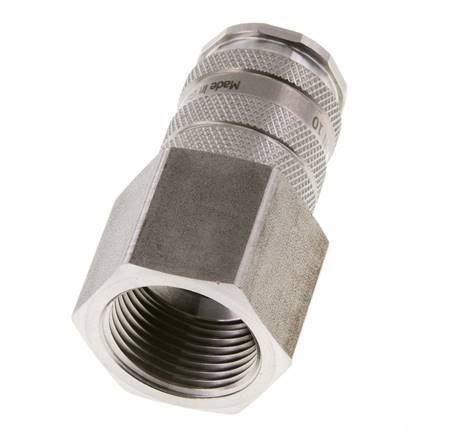 Stainless steel DN 10 Air Coupling Socket G 3/4 inch Female
