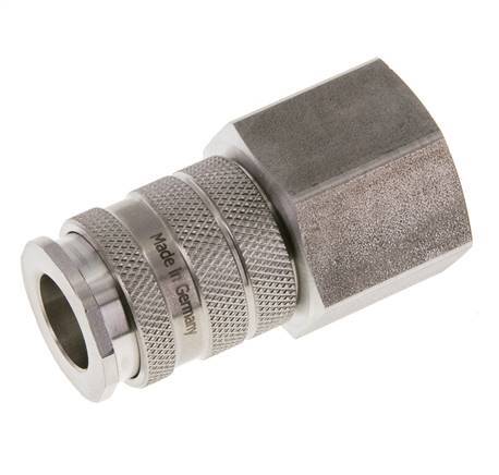 Stainless steel DN 10 Air Coupling Socket G 3/4 inch Female
