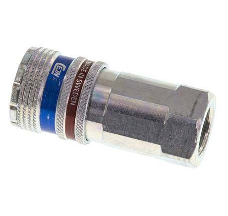 Steel/brass DN 10 Air Coupling Socket G 3/8 inch Female