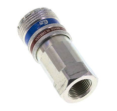 Steel/brass DN 10.4 Safety Air Coupling Socket G 3/8 inch Female
