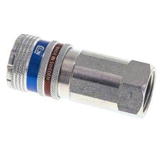 Steel/brass DN 10.4 Safety Air Coupling Socket G 1/2 inch Female