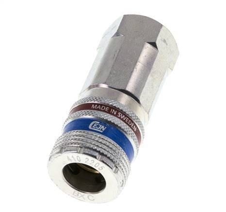 Steel/brass DN 10.4 Safety Air Coupling Socket G 1/2 inch Female
