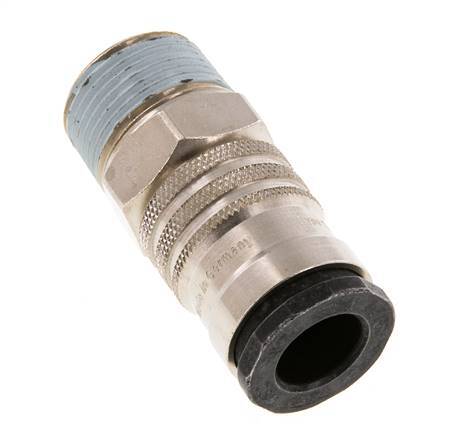 Steel/brass DN 10 Air Coupling Socket R 3/4 inch Male