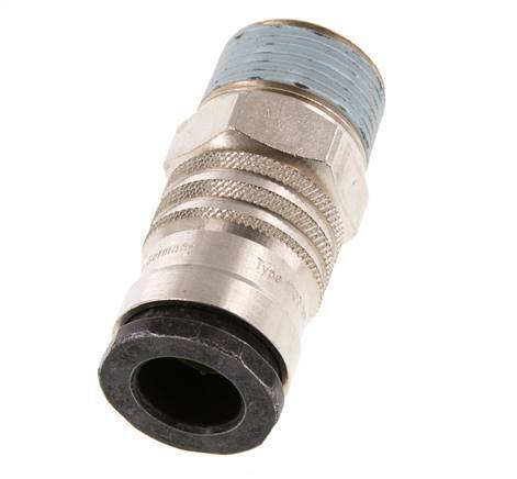 Steel/brass DN 10 Air Coupling Socket R 3/4 inch Male