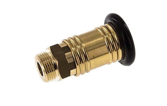Brass DN 12 Air Coupling Socket G 3/4 inch Male