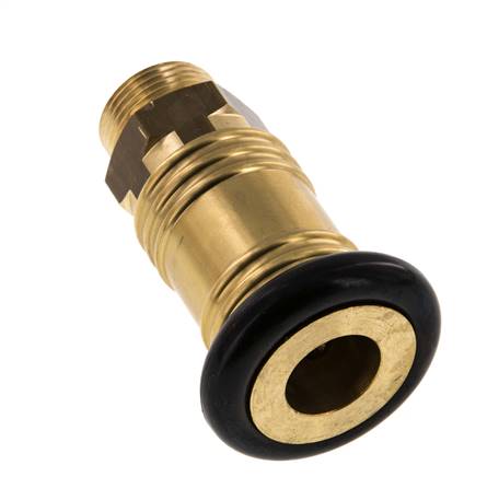 Brass DN 12 Air Coupling Socket G 1/2 inch Male