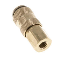 Brass DN 2.7 (Micro) Air Coupling Socket M5 Female