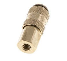 Brass DN 2.7 (Micro) Air Coupling Socket M5 Female