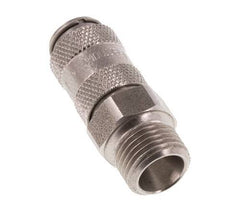 Stainless steel DN 2.7 (Micro) Air Coupling Socket G 1/8 inch Male