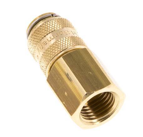 Brass DN 5 Air Coupling Socket G 1/4 inch Female