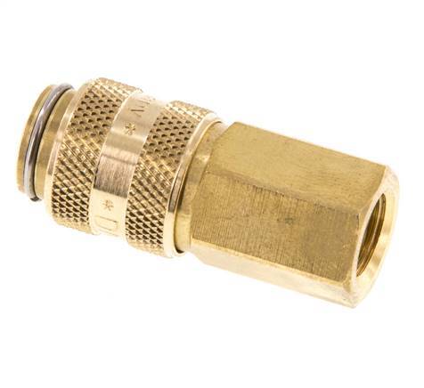 Brass DN 5 Air Coupling Socket G 1/8 inch Female