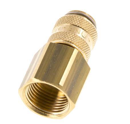 Brass DN 5 Air Coupling Socket G 3/8 inch Female