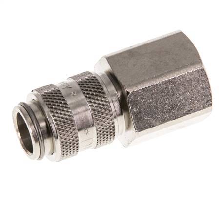 Nickel-plated Brass DN 5 Air Coupling Socket G 3/8 inch Female