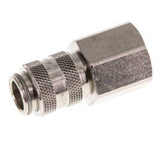 Nickel-plated Brass DN 5 Air Coupling Socket G 3/8 inch Female