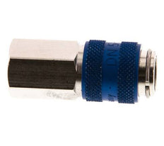 Nickel-plated Brass DN 5 Blue Air Coupling Socket G 1/8 inch Female