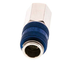 Nickel-plated Brass DN 5 Blue Air Coupling Socket G 1/8 inch Female