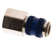 Nickel-plated Brass DN 5 Blue Air Coupling Socket G 3/8 inch Female