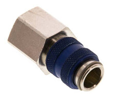 Nickel-plated Brass DN 5 Blue Air Coupling Socket G 3/8 inch Female