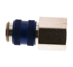 Nickel-plated Brass DN 5 Blue Air Coupling Socket G 3/8 inch Female