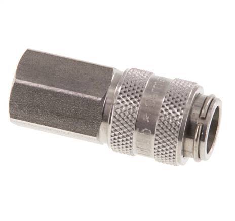 Stainless steel DN 5 Air Coupling Socket G 1/8 inch Female