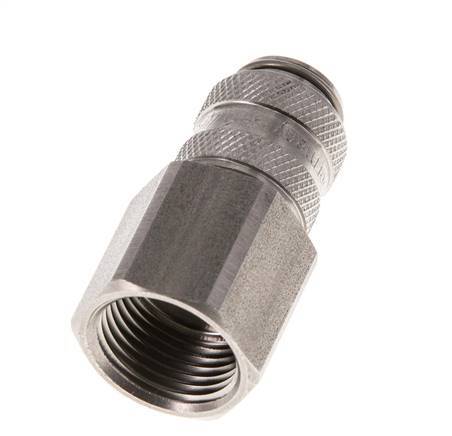 Stainless steel DN 5 Air Coupling Socket G 3/8 inch Female